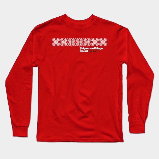 Polynesian Village 1971 B Long Sleeve T-Shirt by BurningSettlersCabin